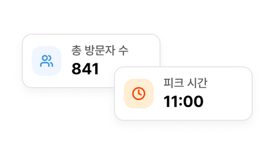 방문자 수 통계
